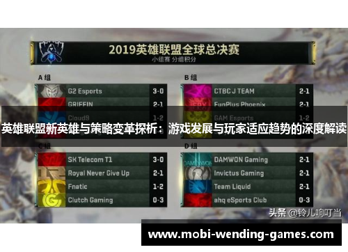 英雄联盟新英雄与策略变革探析：游戏发展与玩家适应趋势的深度解读