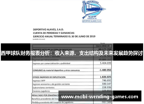 西甲球队财务报表分析:收入来源、支出结构及未来发展趋势探讨 西甲球队财务报表分析:收入来源、支出结构及未来发展趋势探讨